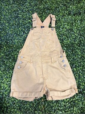 GAP Tan Short Overalls Girls
